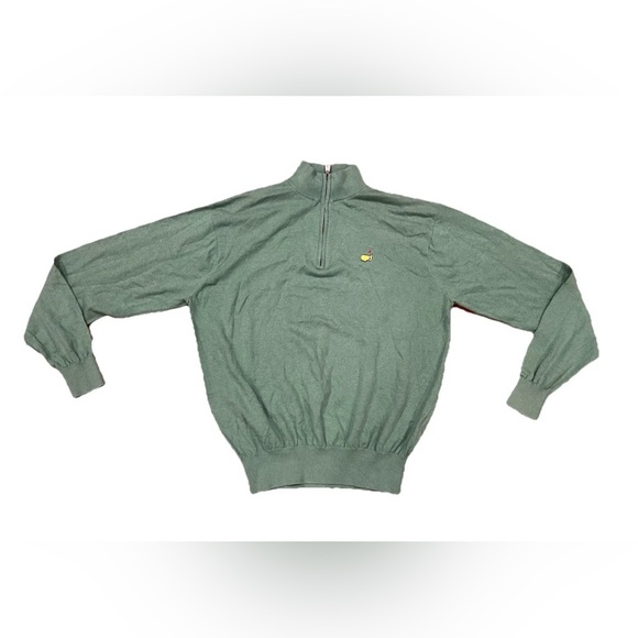 Peter Millar Other - Masters Peter Millar Quarter Zip Sweater Sweatshirt Golf‎ Medium Cashmere Blend